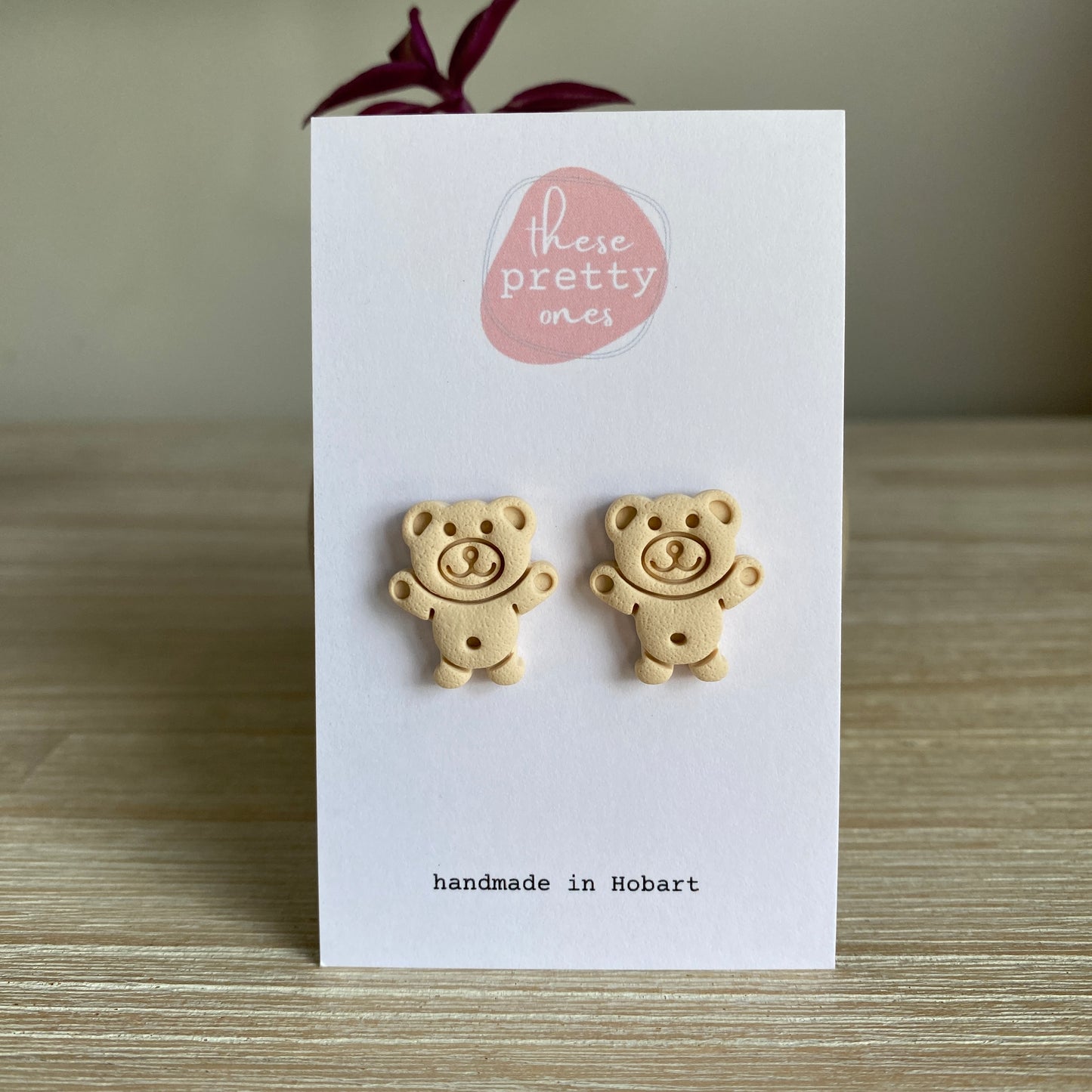 'Tiny Tales' Maxi Studs: Teddies