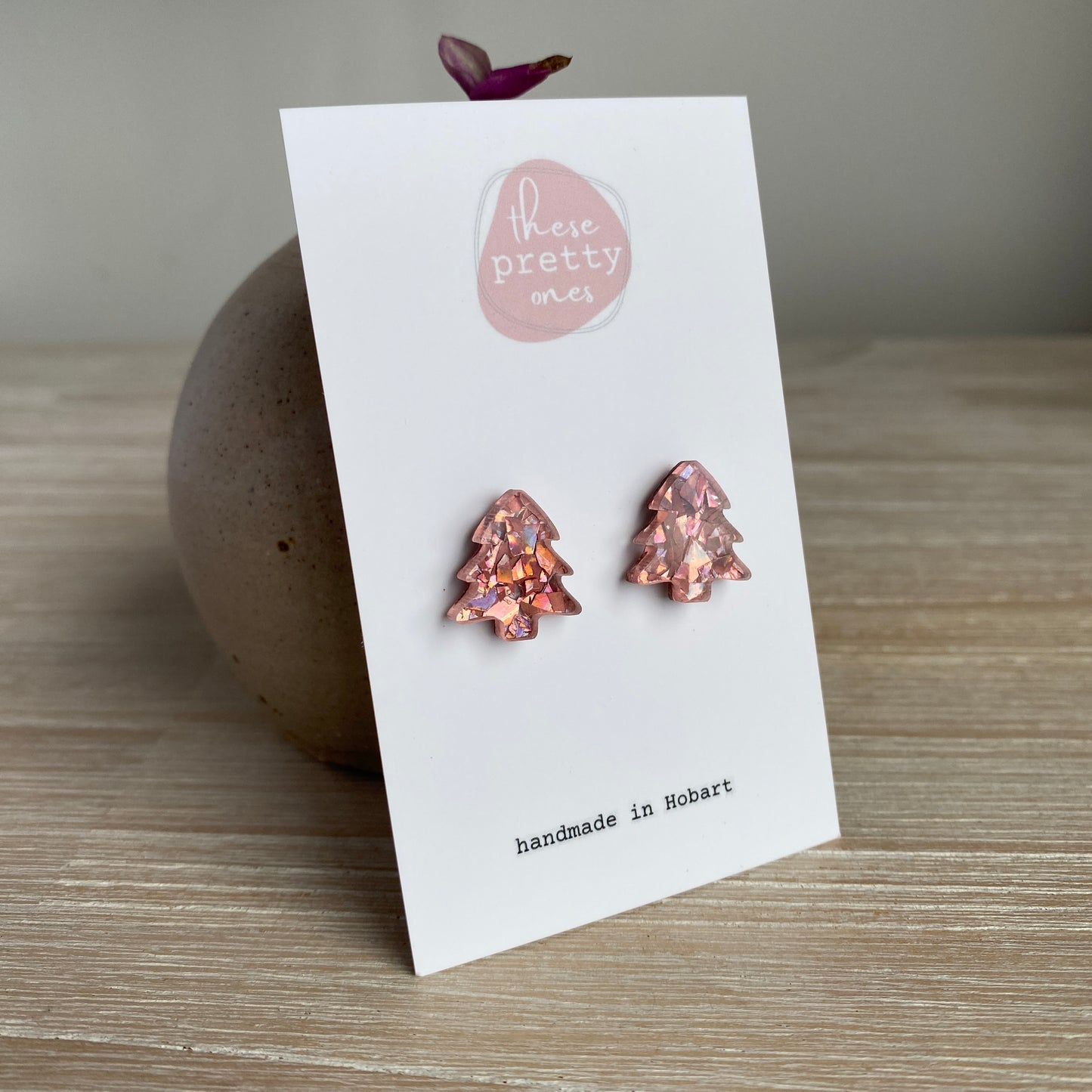 'Tis the Season' Midi Studs: Glitter Trees in 5 Colourways!