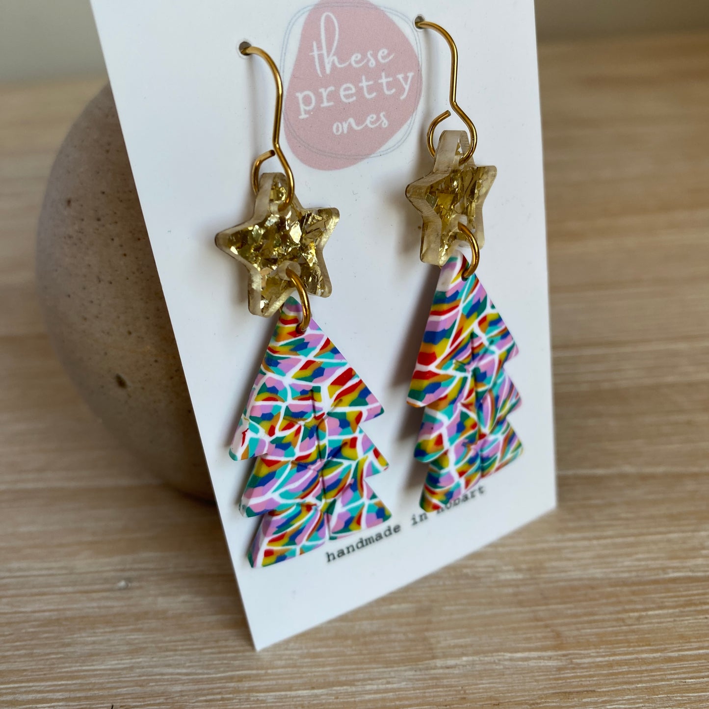 'Rainbows for Christmas' Midi Dangles: Trees