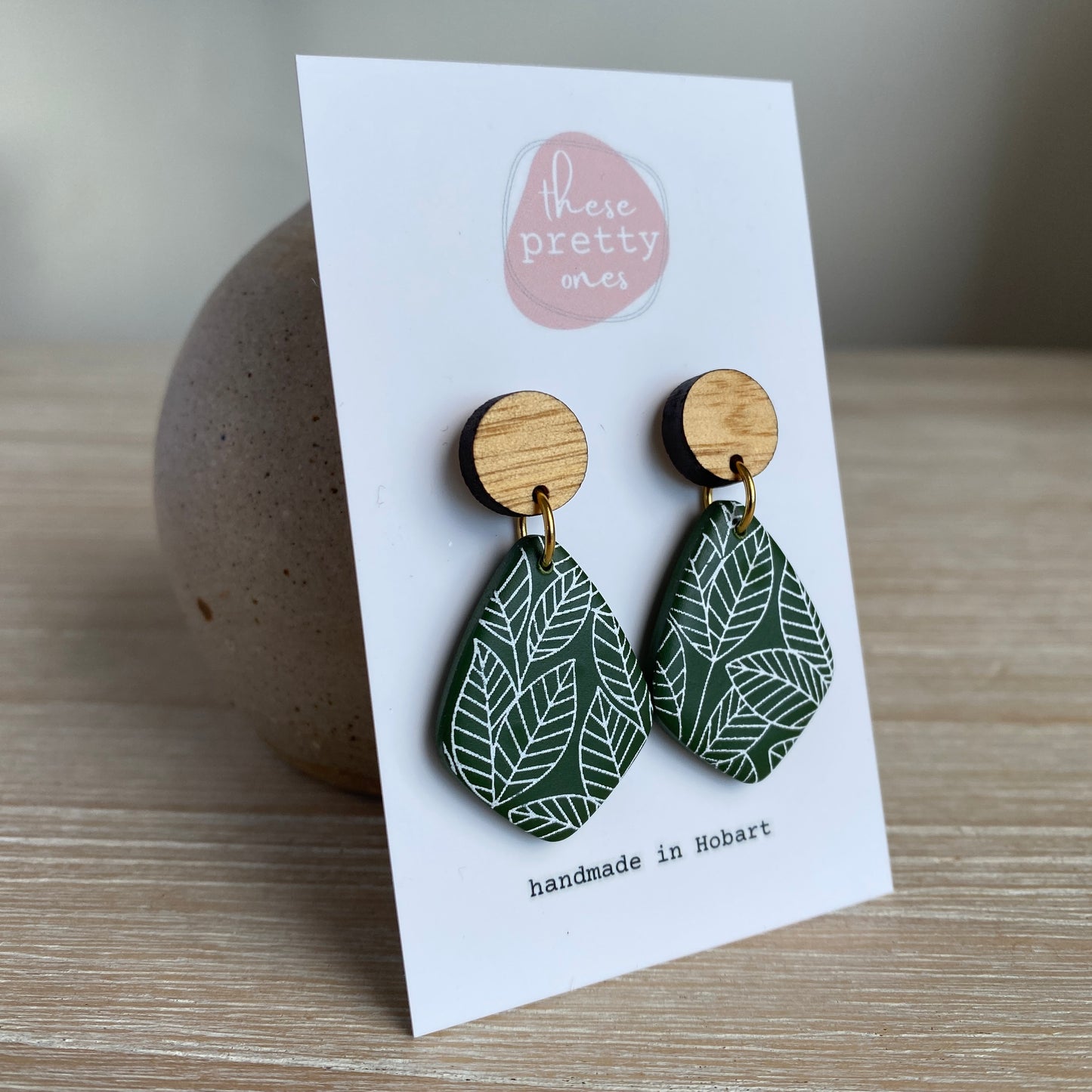 ‘Forest’ Midi Dangles: Diamond