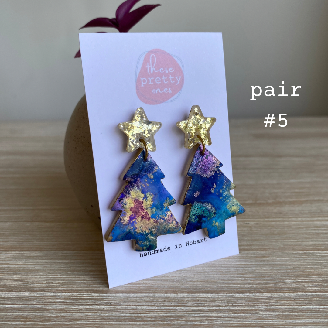 ‘All of the Lights' Midi Dangles: Christmas trees