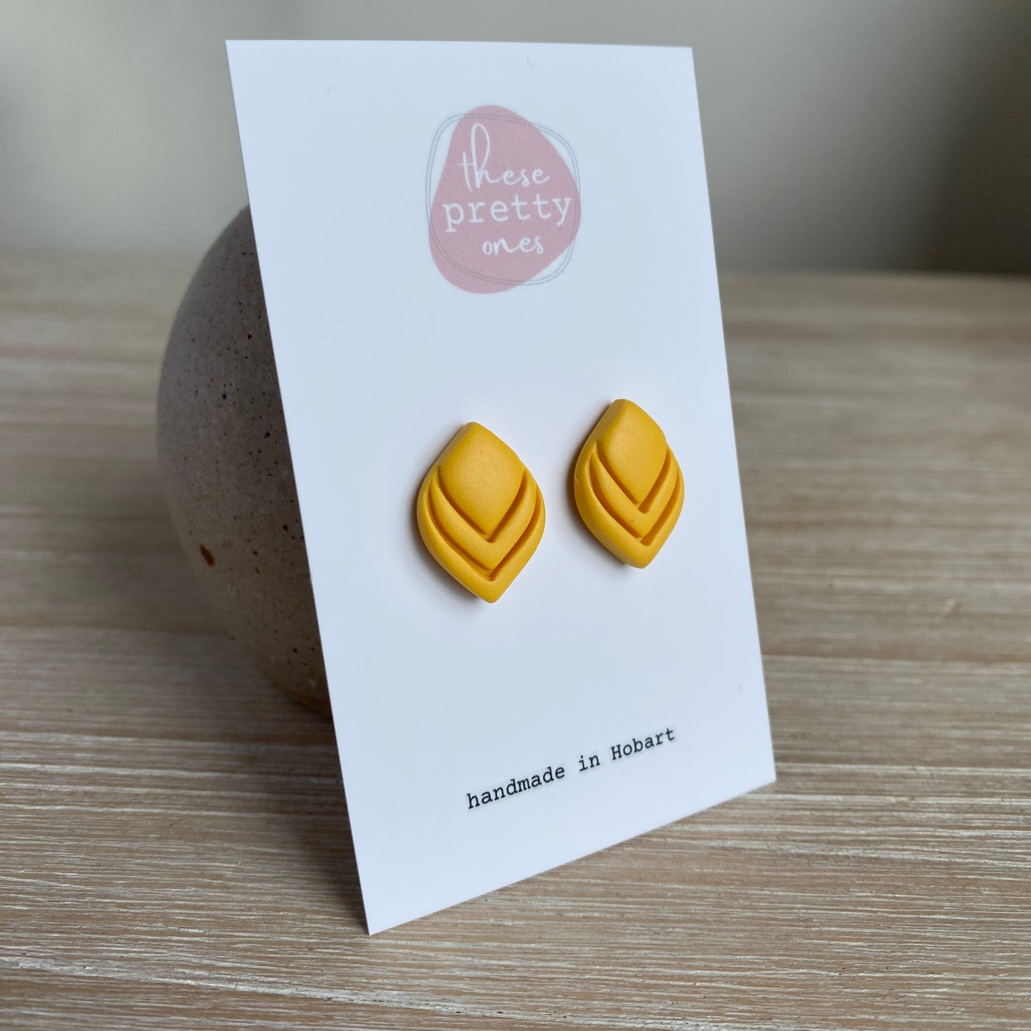 ‘Daffodil’ Midi Studs: Rosie Style