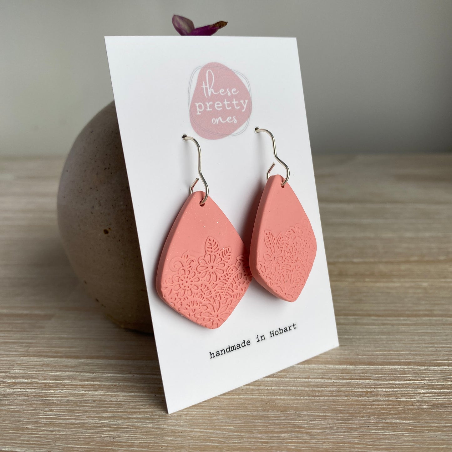 ‘Apricot Lace’ Midi Dangles