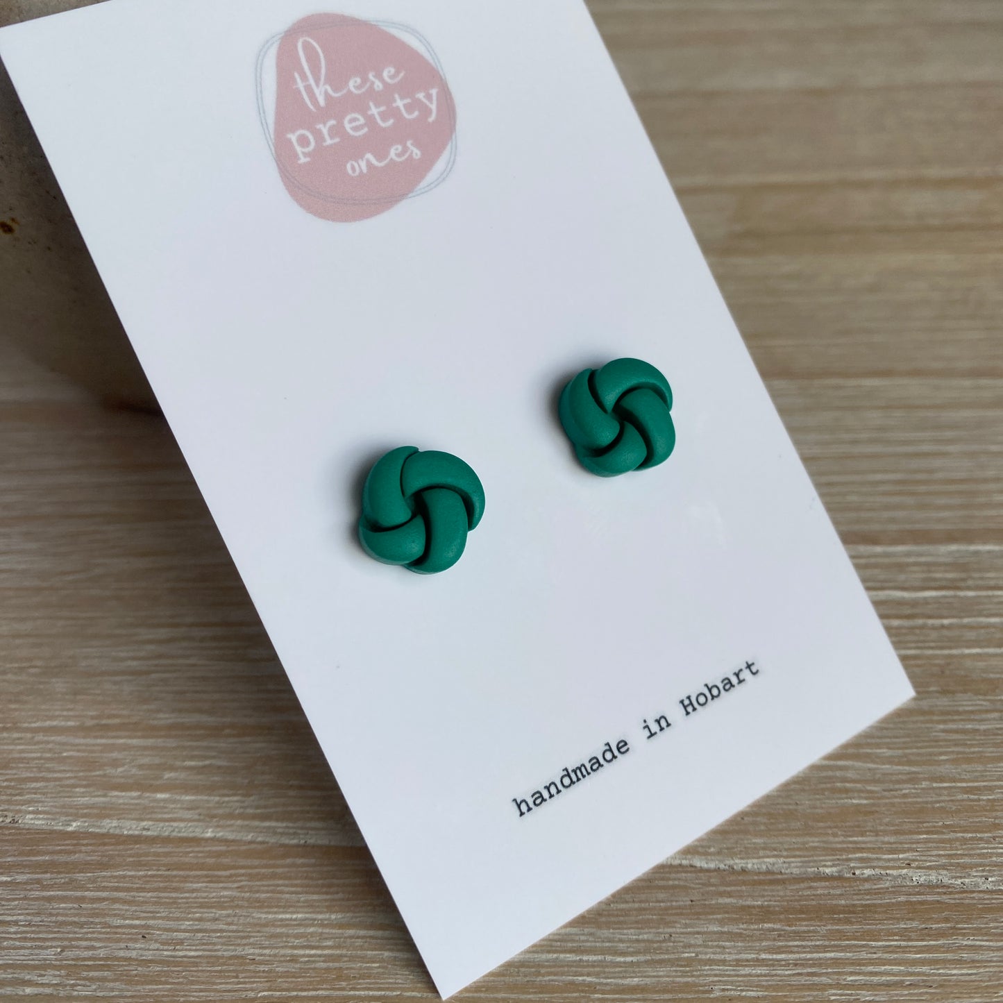 'Emerald' Mini Studs: Isla Style