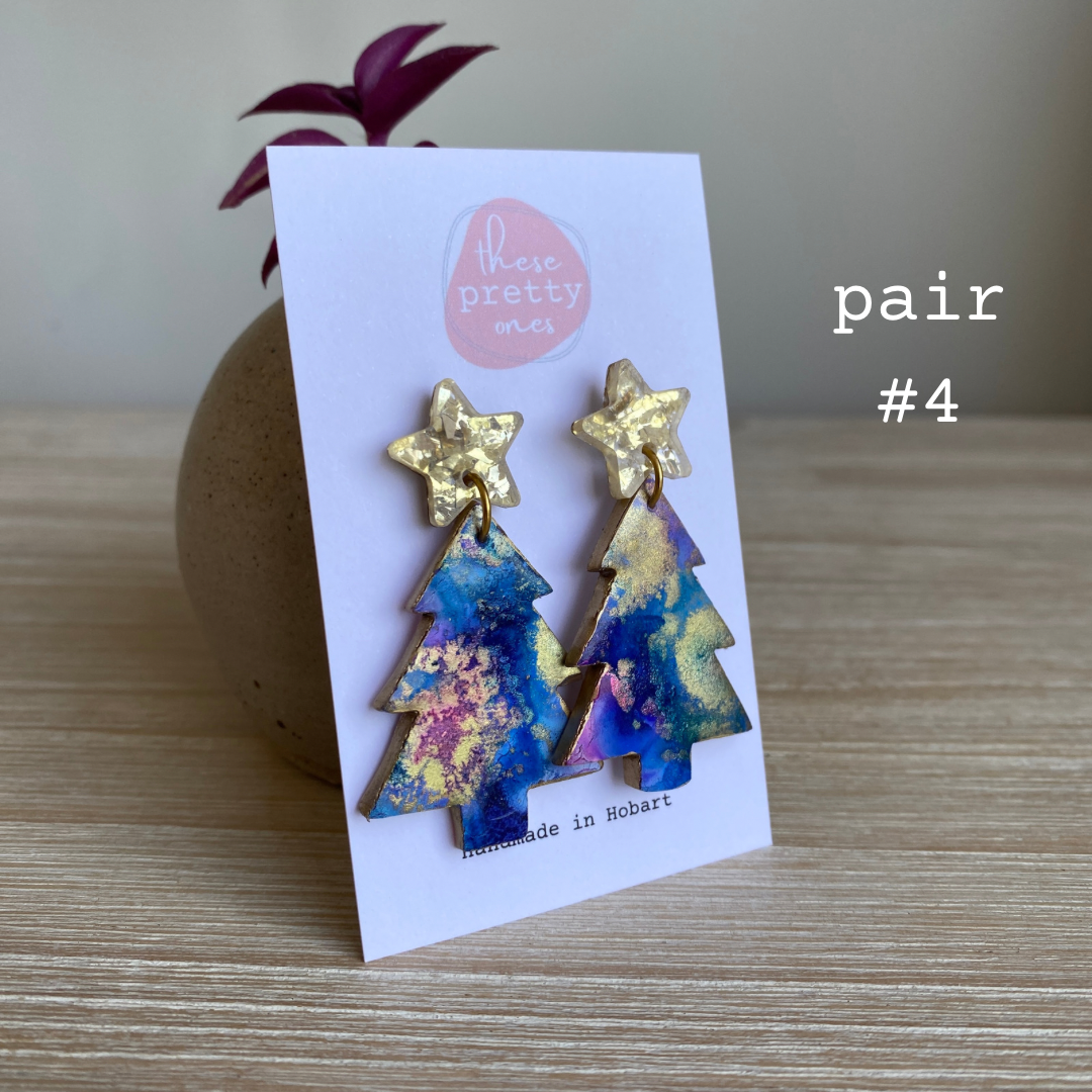 ‘All of the Lights' Midi Dangles: Christmas trees