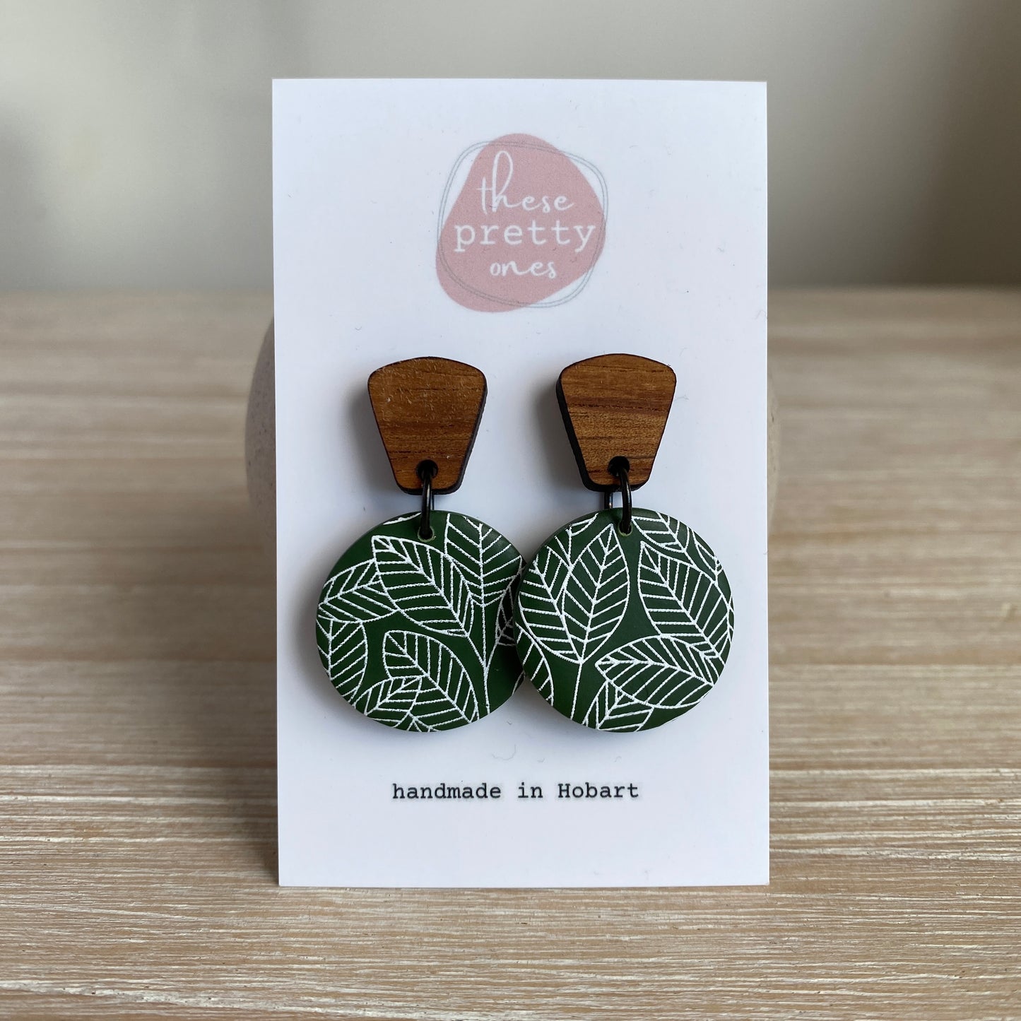 ‘Forest’ Midi Dangles: Round