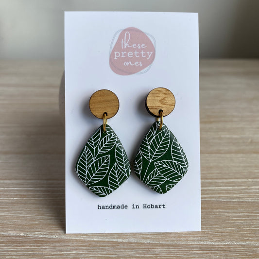 ‘Forest’ Midi Dangles: Diamond