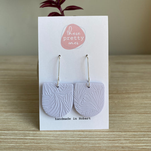 'Lilac Party' Midi Dangles: Mia Hooks