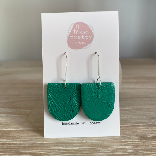 'Shamrock Green' Midi Dangles: Mia Hooks