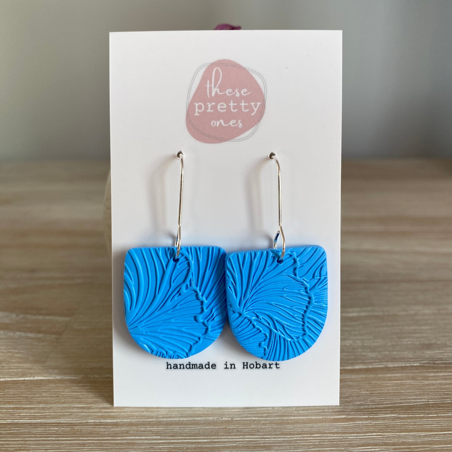 'Sky Blue' Midi Dangles: Mia Hooks