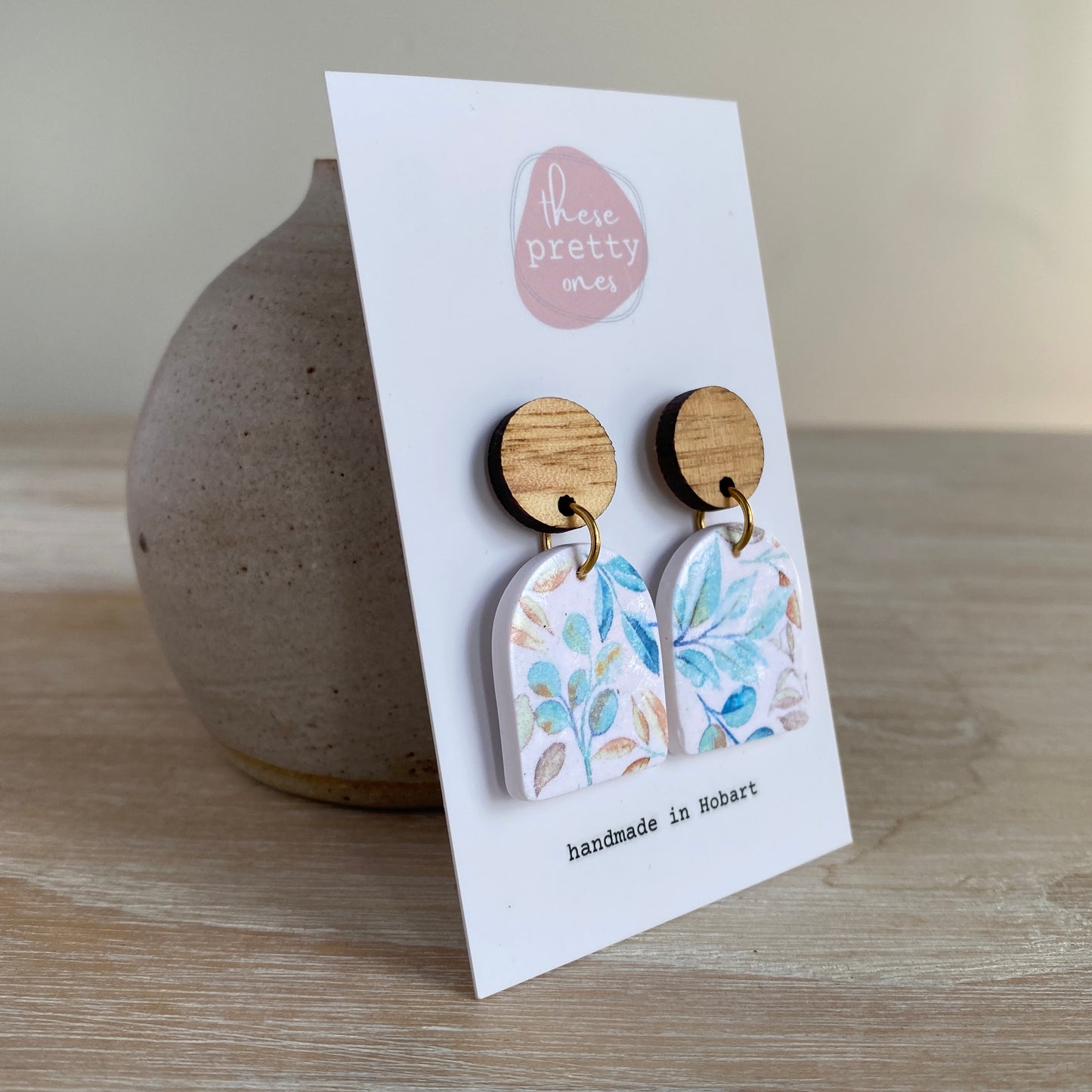 'Eucalypt' Midi Dangles: Lily