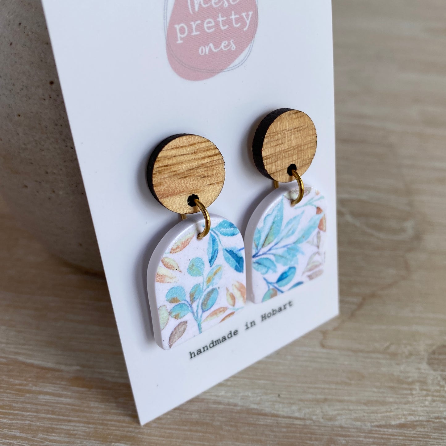 'Eucalypt' Midi Dangles: Lily