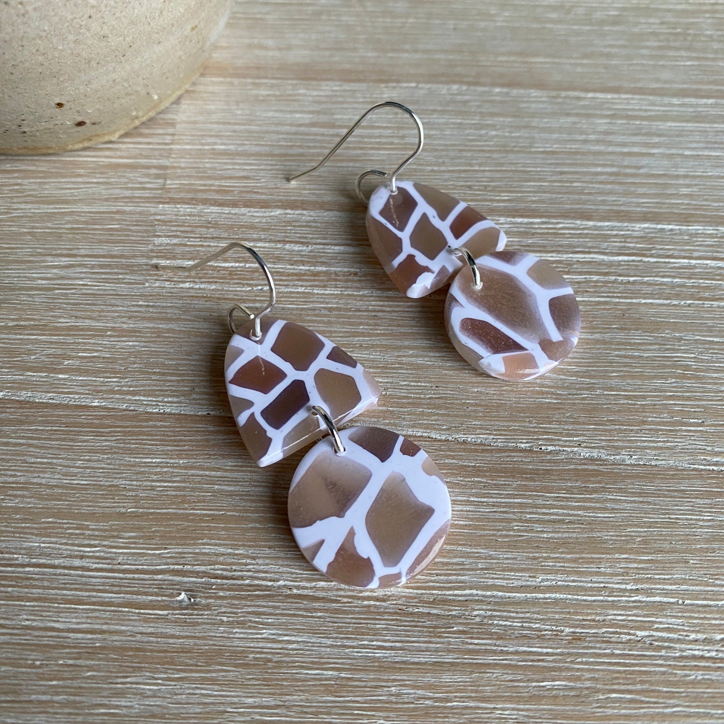 ‘Cobblestone' Midi Dangles: Arches