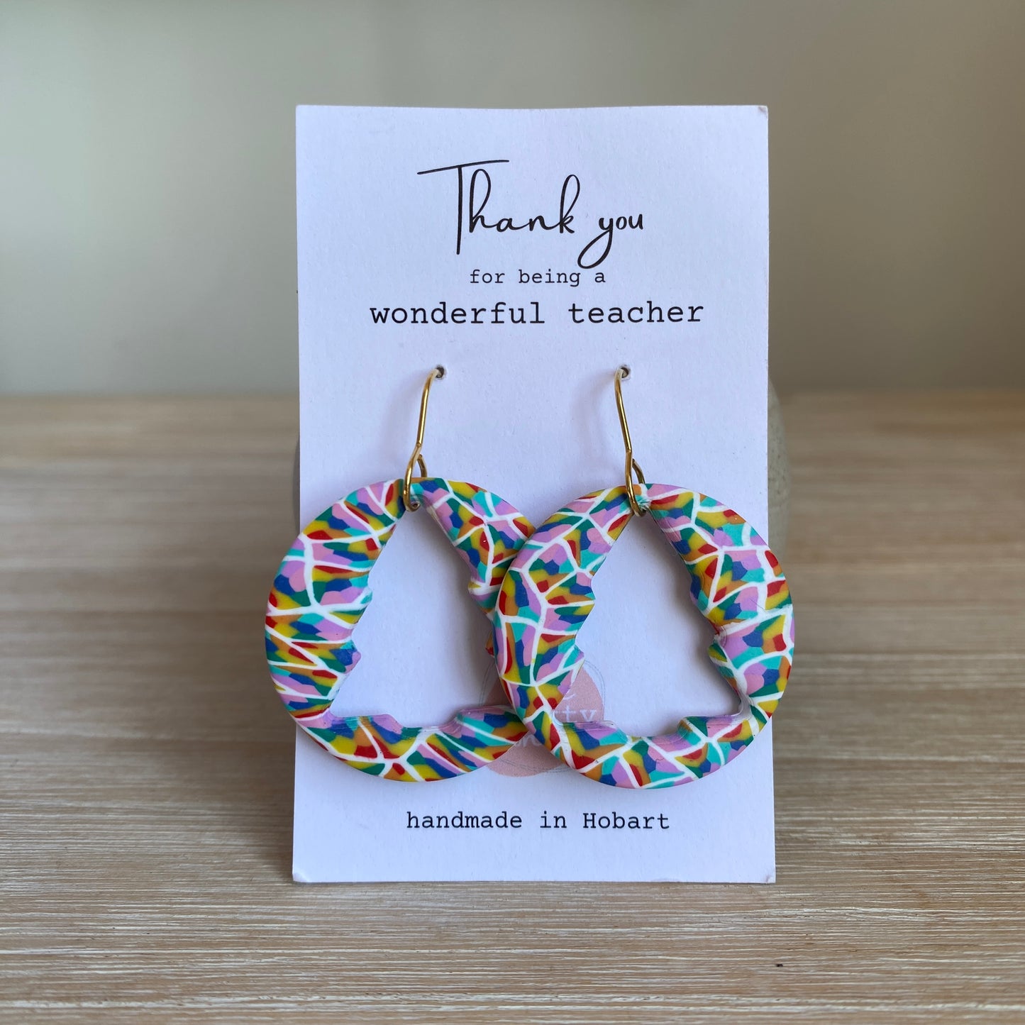 'Rainbows for Christmas' Midi Dangles: Donuts