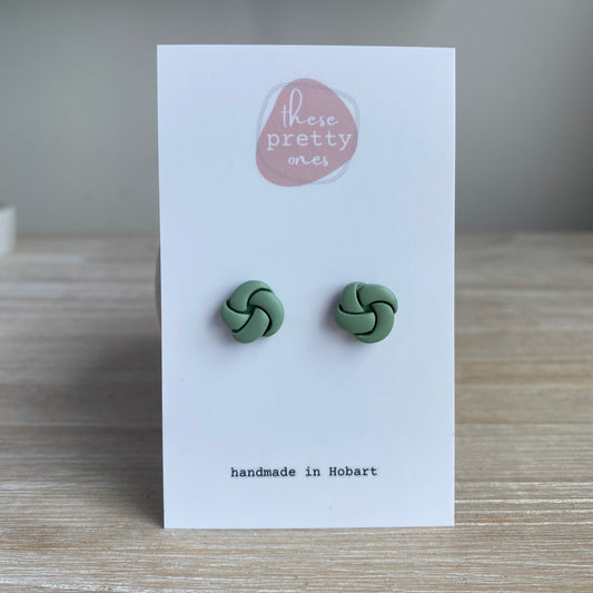 'Sage' Mini Studs: Isla Style