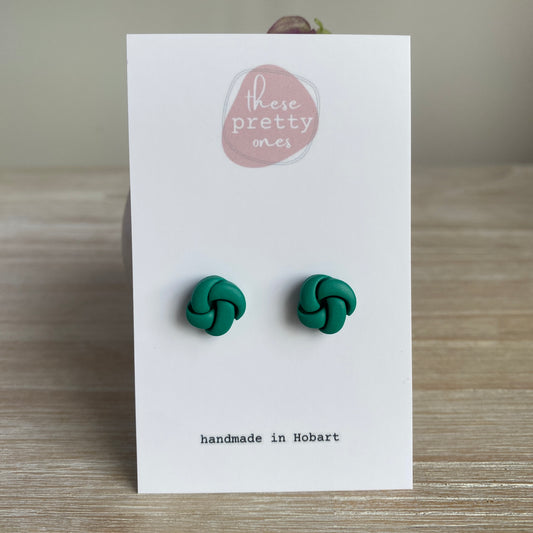 'Emerald' Mini Studs: Isla Style