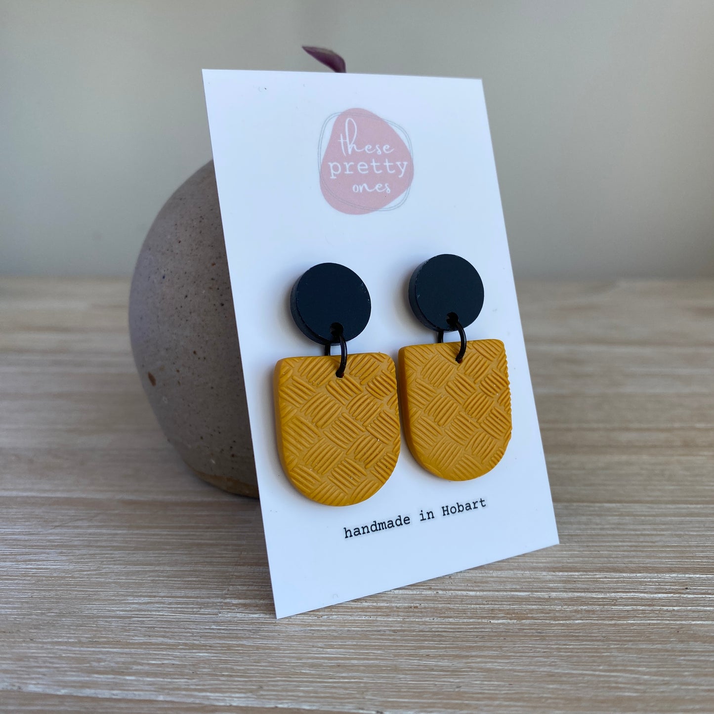 ‘Mustard Muse’ Midi Dangles: Lily style