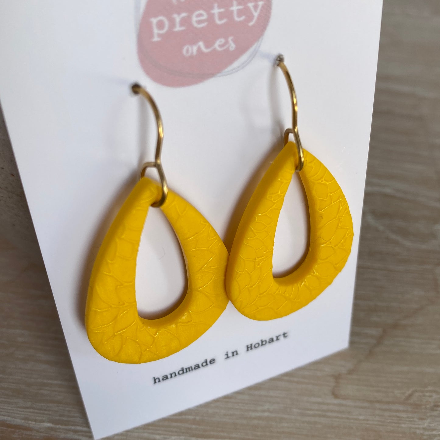 ‘Sunshine’ Midi Dangles: Teardrop Donut