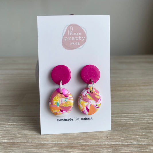 ‘Lollie Pebble’ Midi Dangles