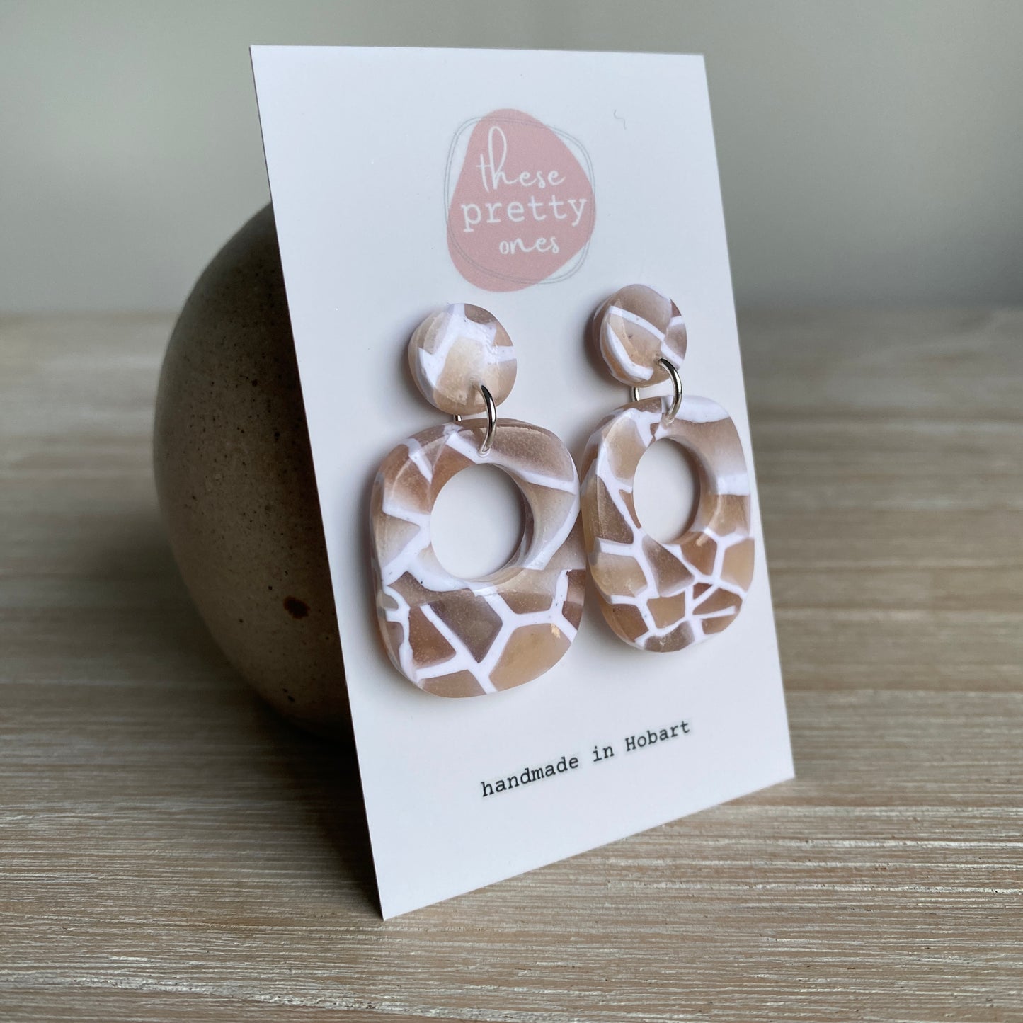 ‘Cobblestone' Midi Dangles: Donuts