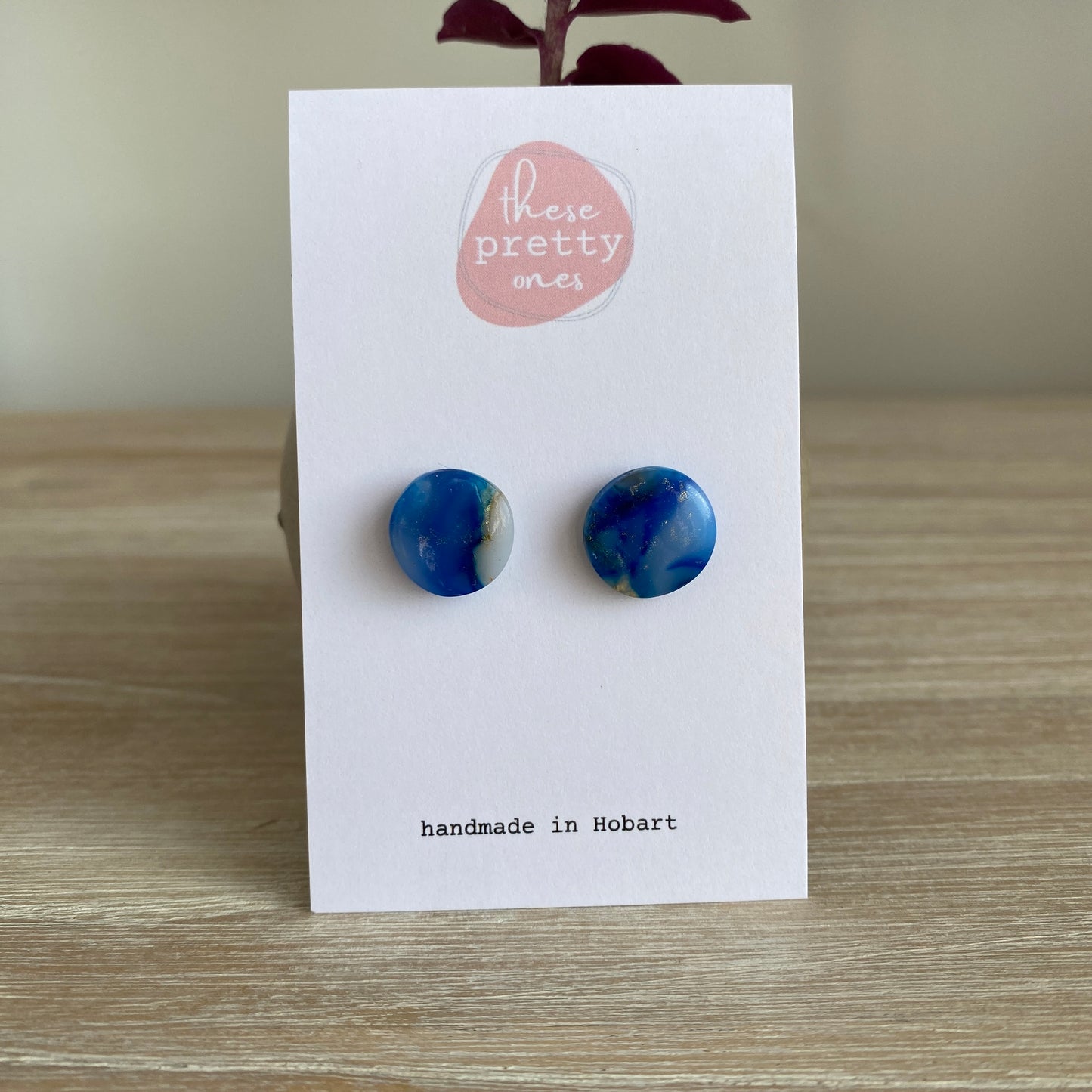 ‘Sapphire Moon' Midi Studs