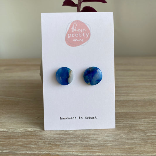 ‘Sapphire Moon' Midi Studs