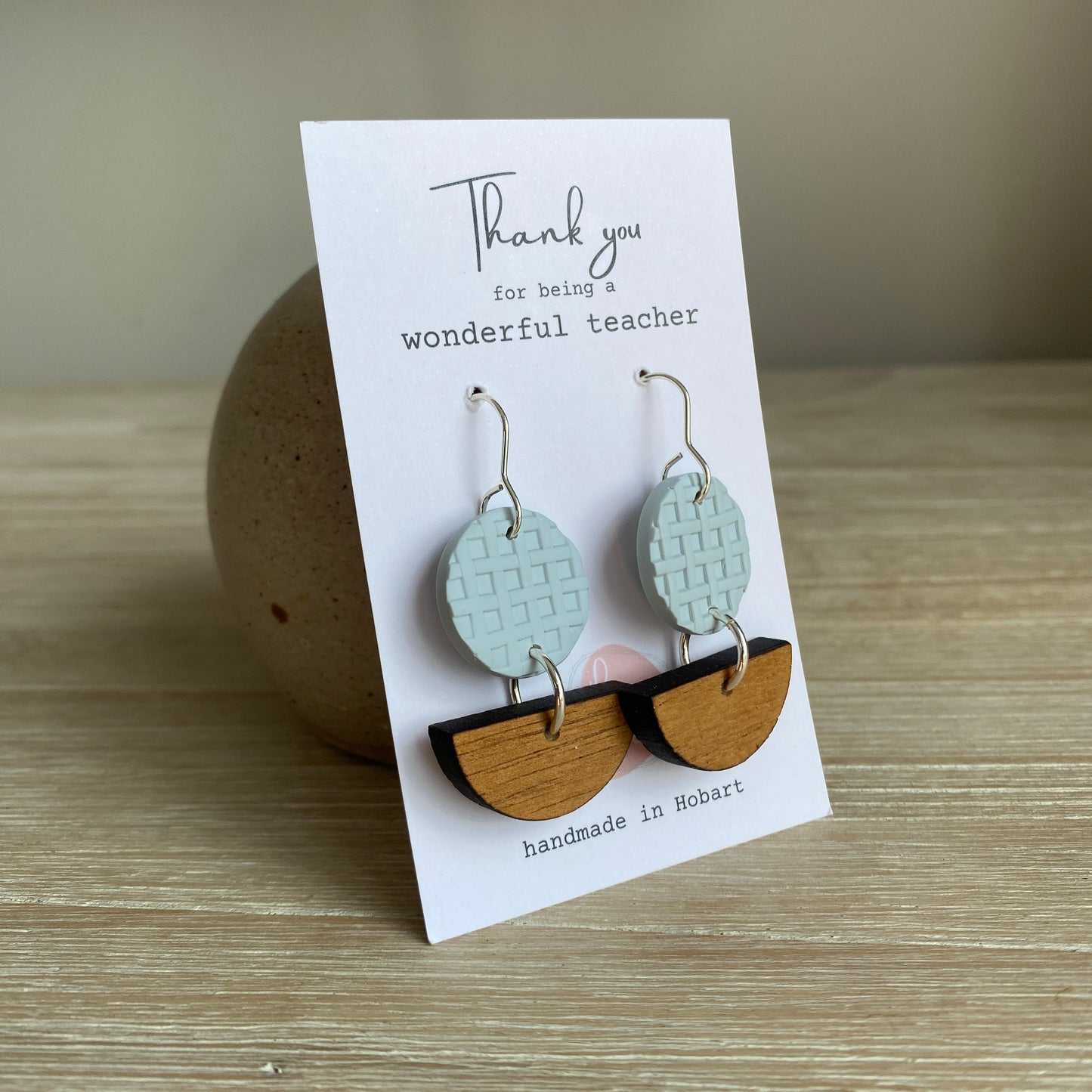 'Dusty Blues' Midi Dangle: Bella hooks