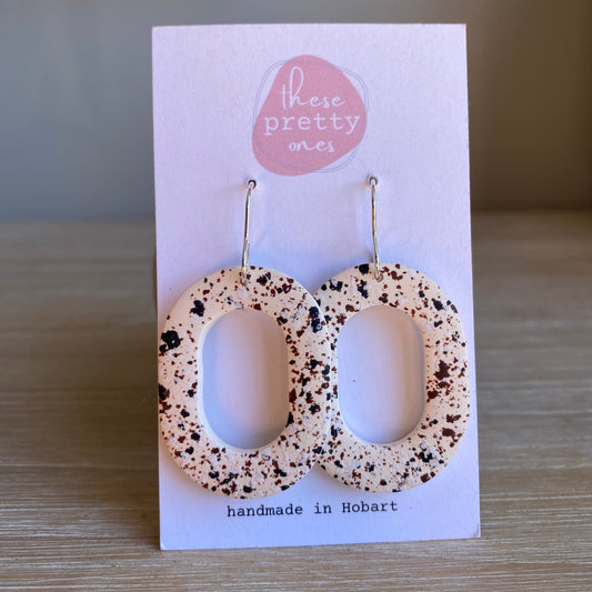 'Speckled Latte' Midi Dangles