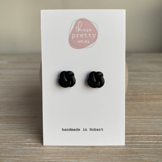 ‘Black' Mini Studs: Isla Style