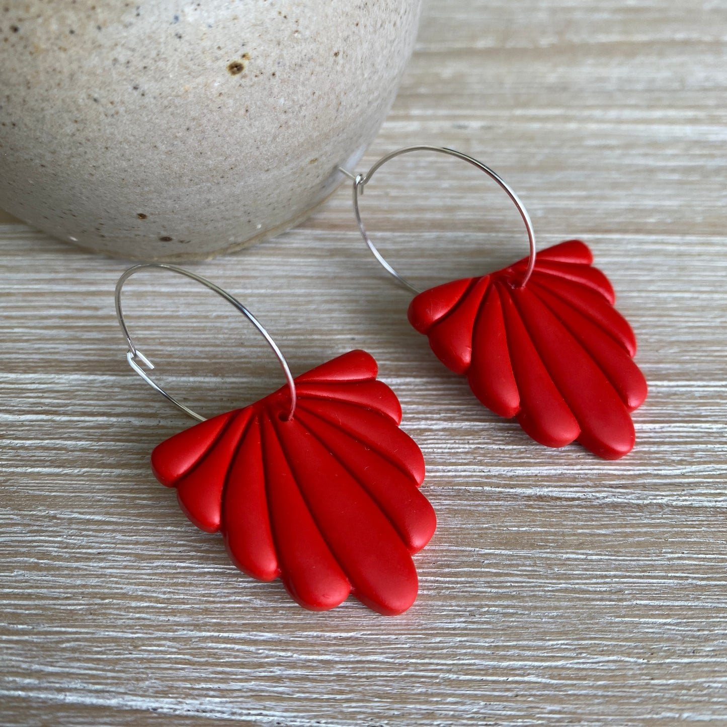 ‘Red Love’ Midi Dangles: Fan