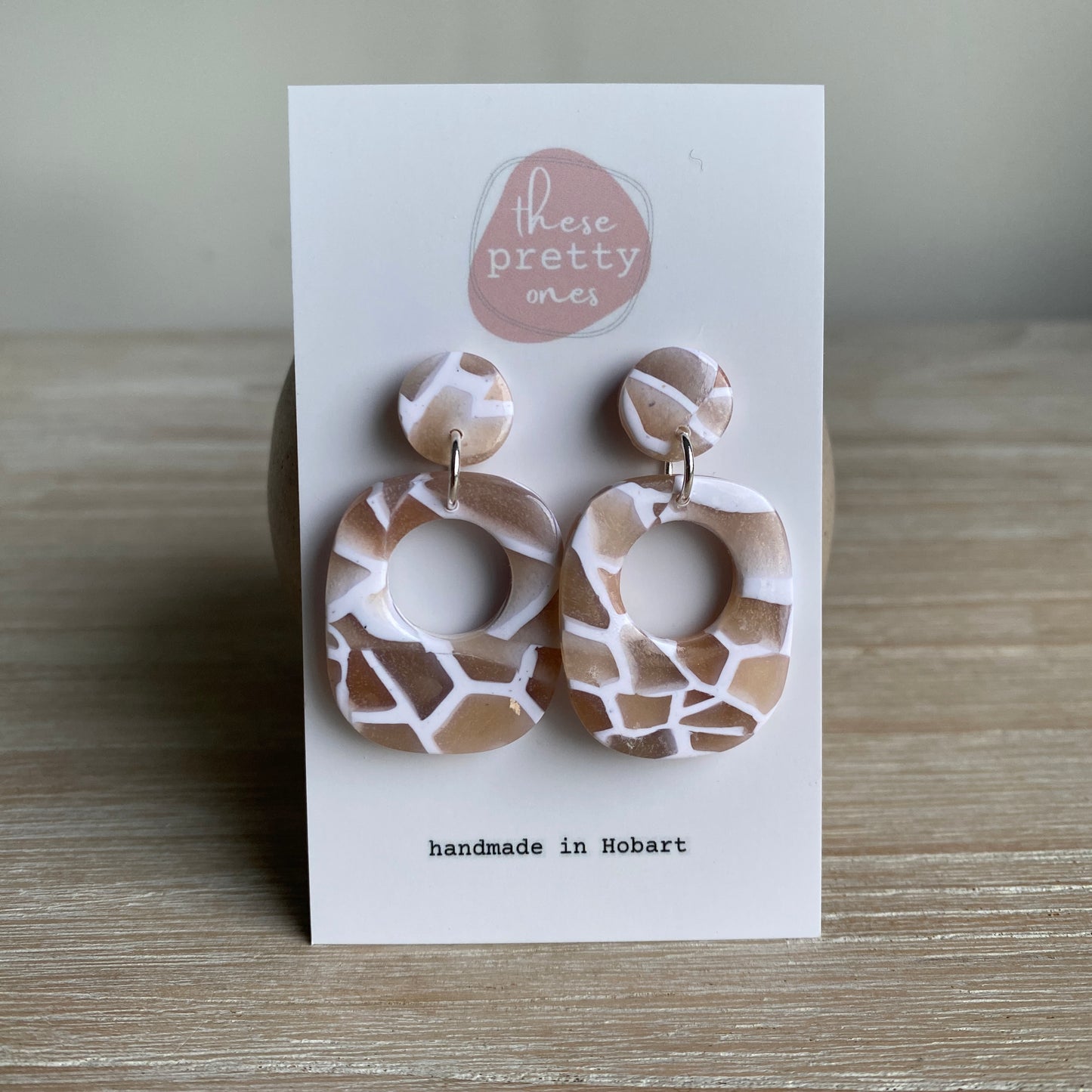 ‘Cobblestone' Midi Dangles: Donuts
