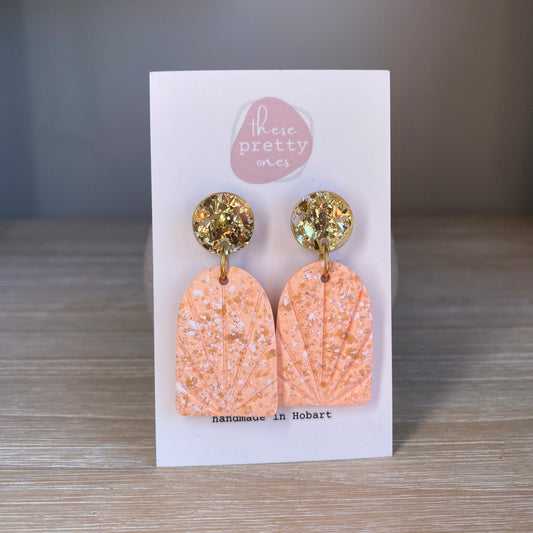 ‘Peachy Keen’ Midi Dangles: Sparkle