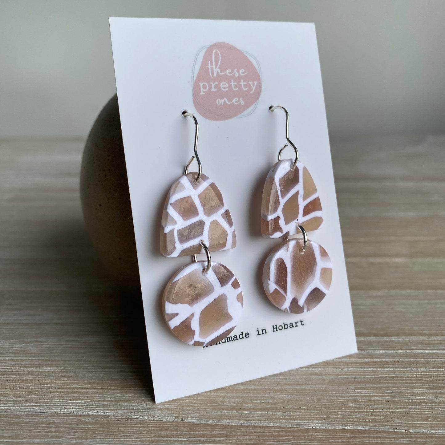 ‘Cobblestone' Midi Dangles: Arches