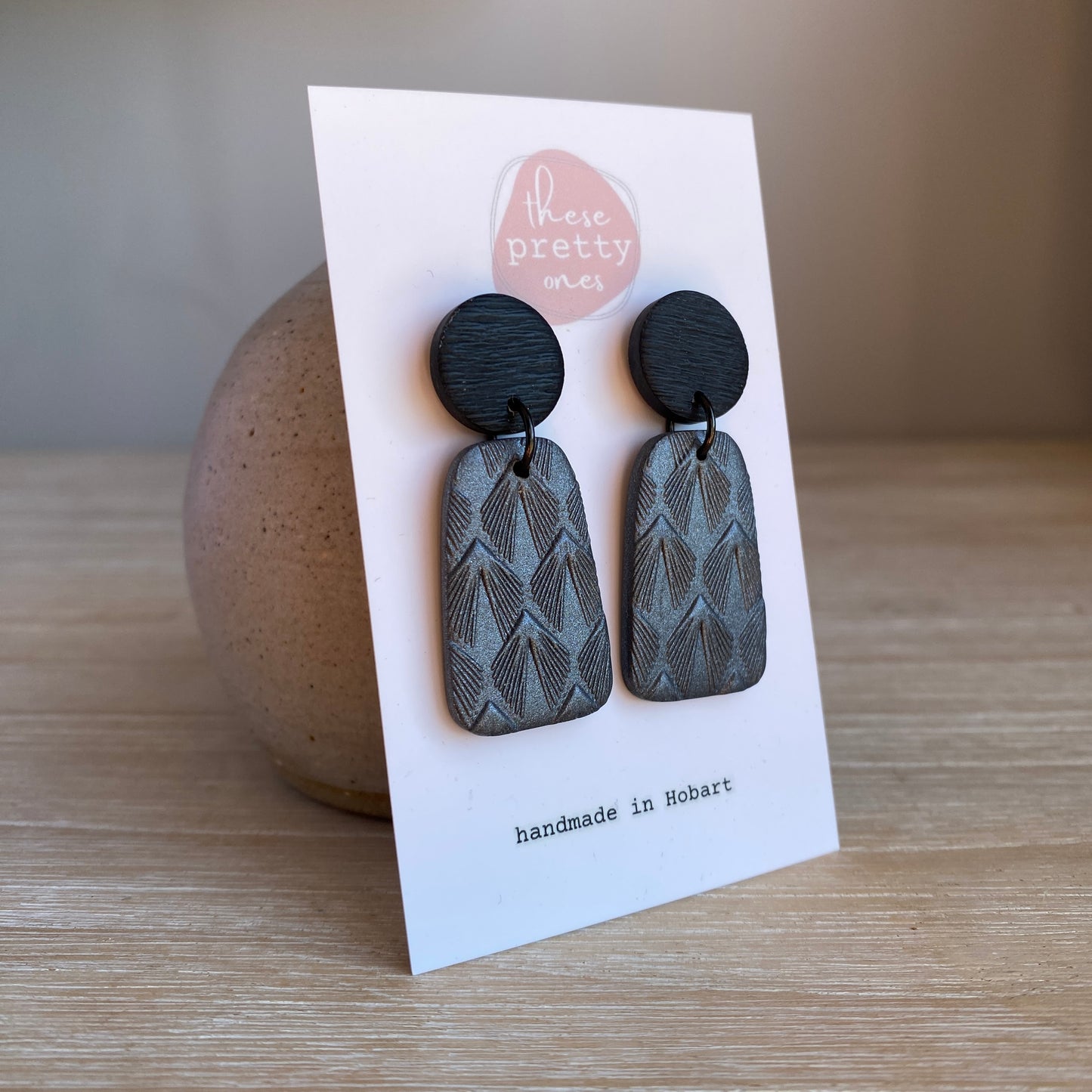 ‘Steel’ Midi Dangles: Sparkle