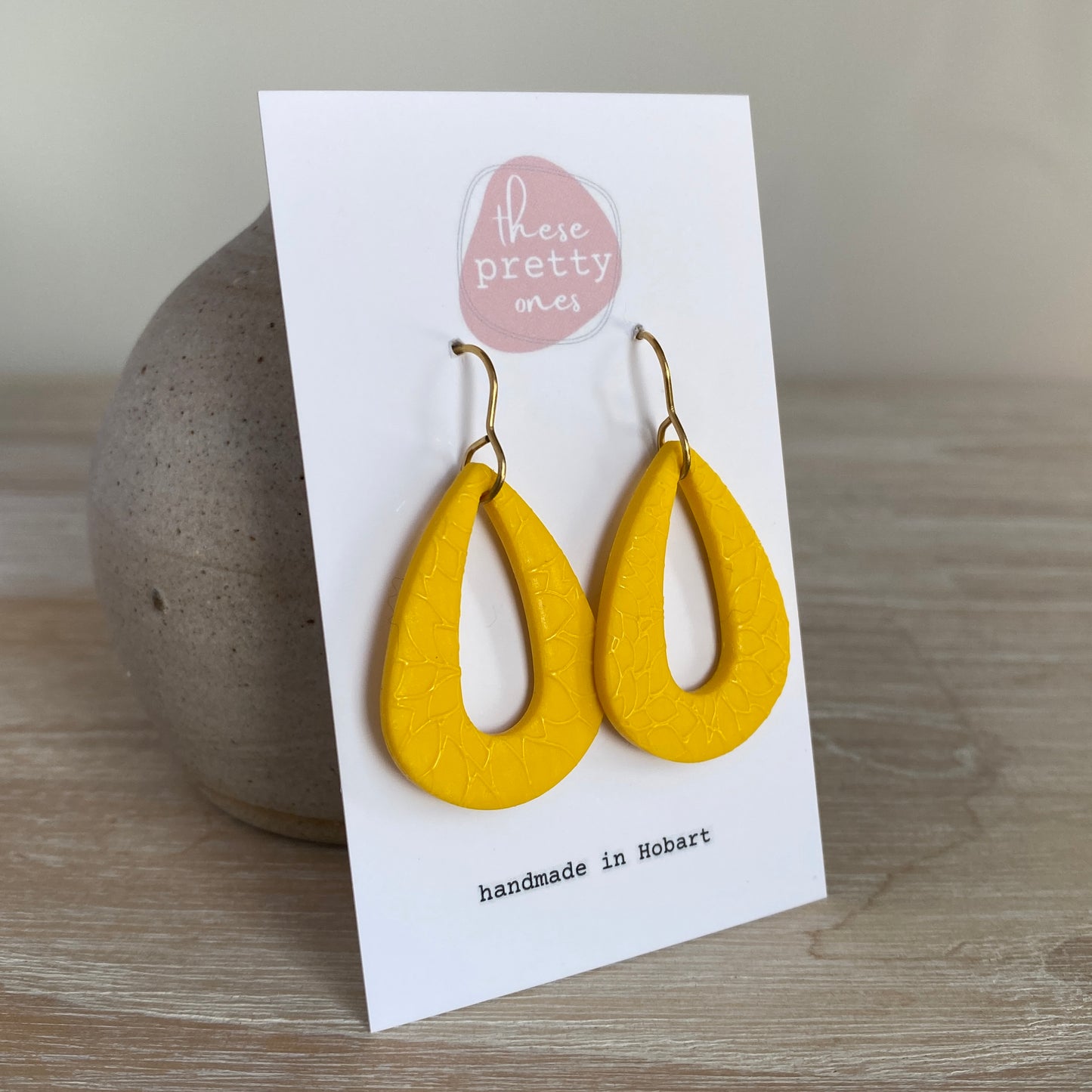 ‘Sunshine’ Midi Dangles: Teardrop Donut