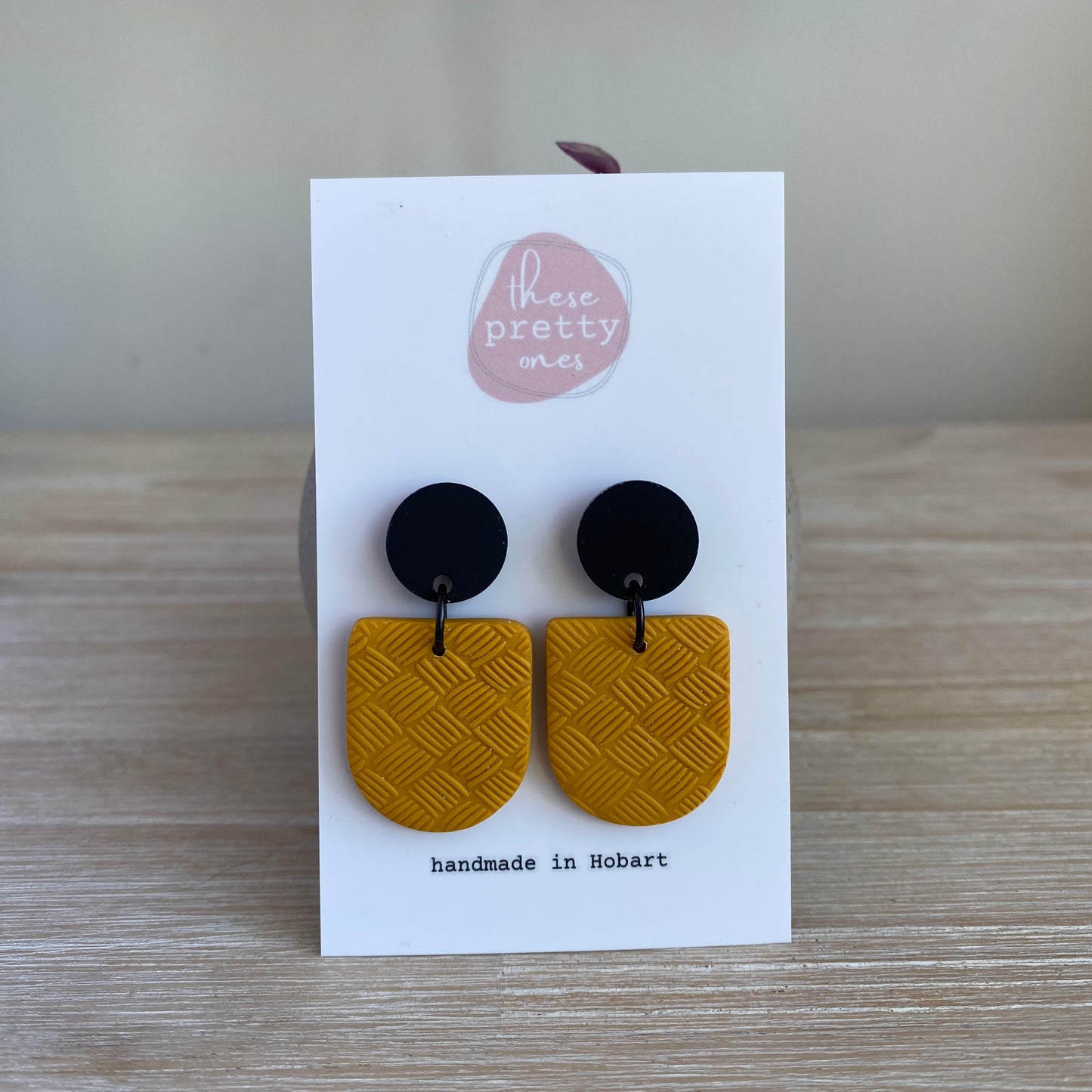 ‘Mustard Muse’ Midi Dangles: Lily style