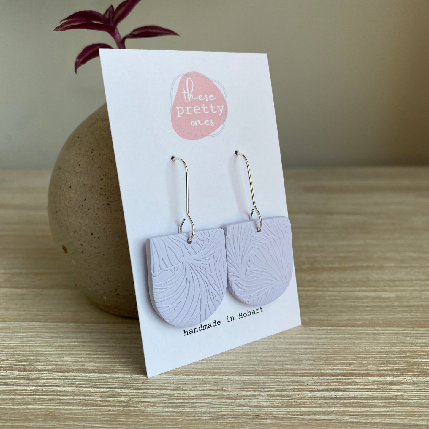 'Lilac Party' Midi Dangles: Mia Hooks