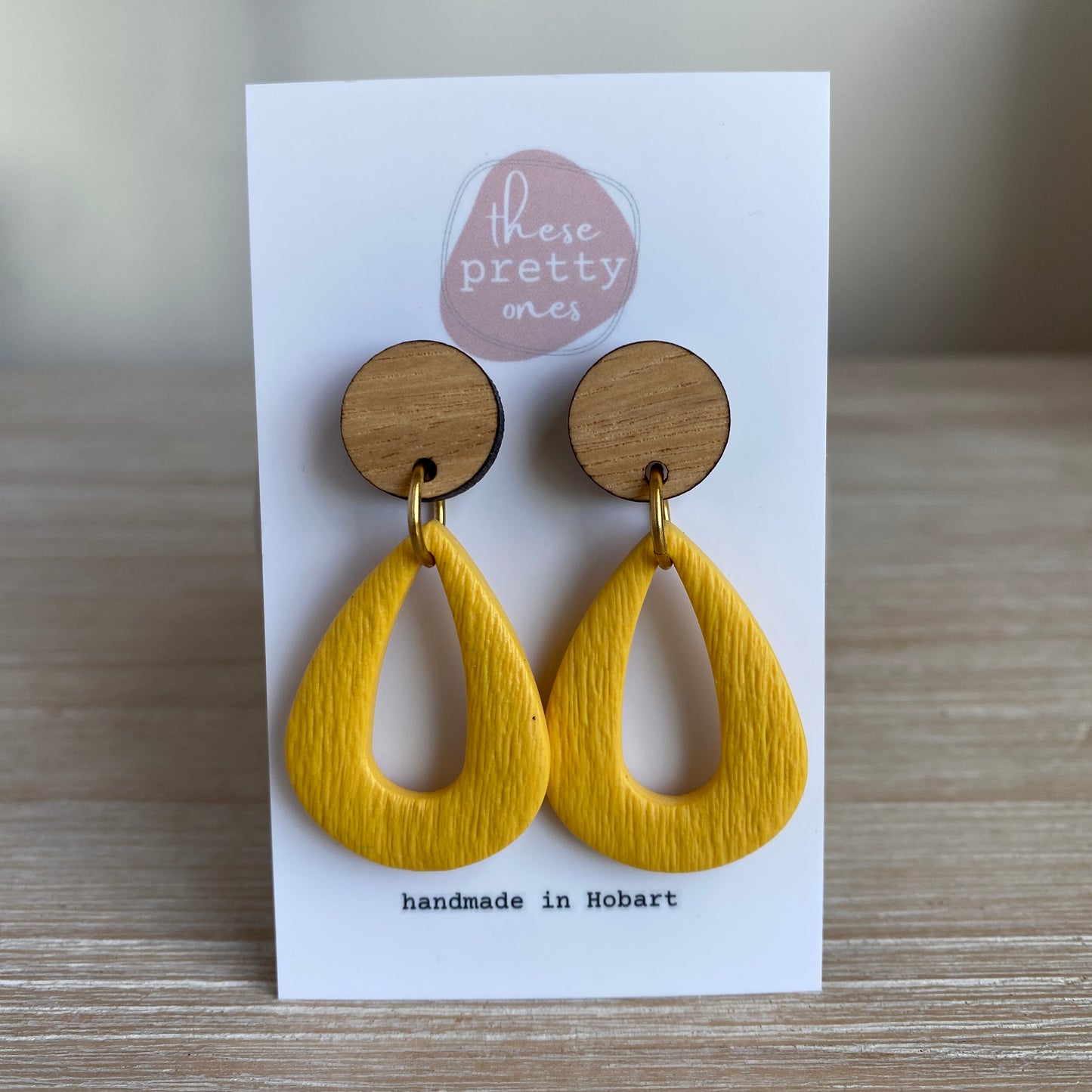 ‘Daffodil’ Midi Dangles: Teardrop Donuts