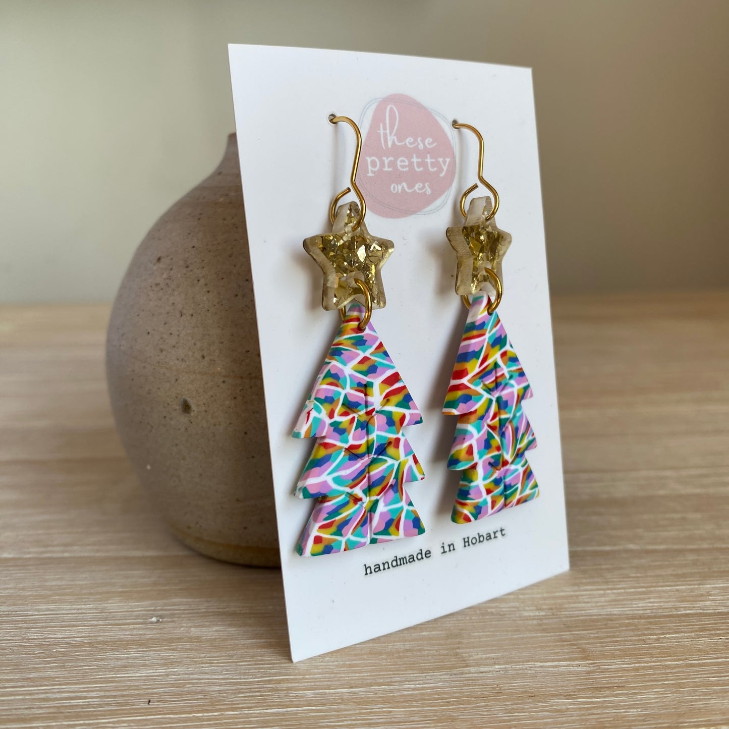 'Rainbows for Christmas' Midi Dangles: Trees