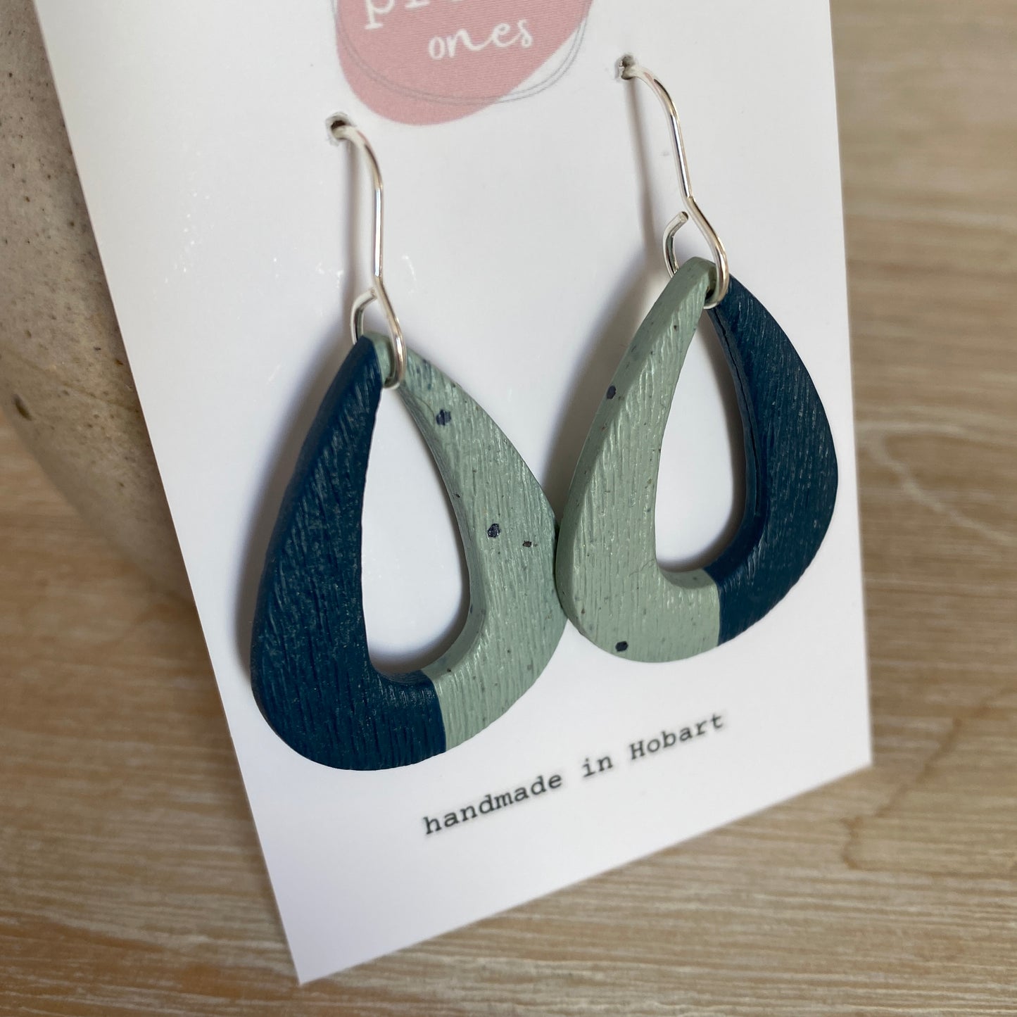 ‘Half and Half’ Midi Dangles: Teardrop Donut