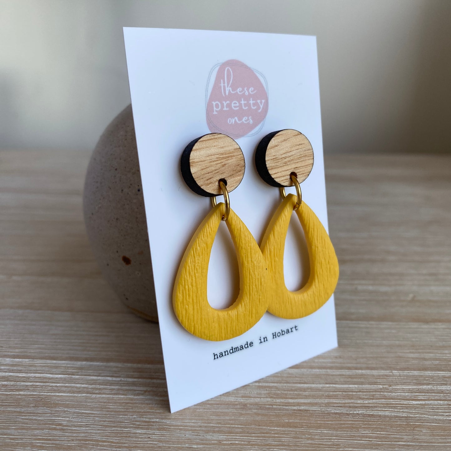 ‘Daffodil’ Midi Dangles: Teardrop Donuts