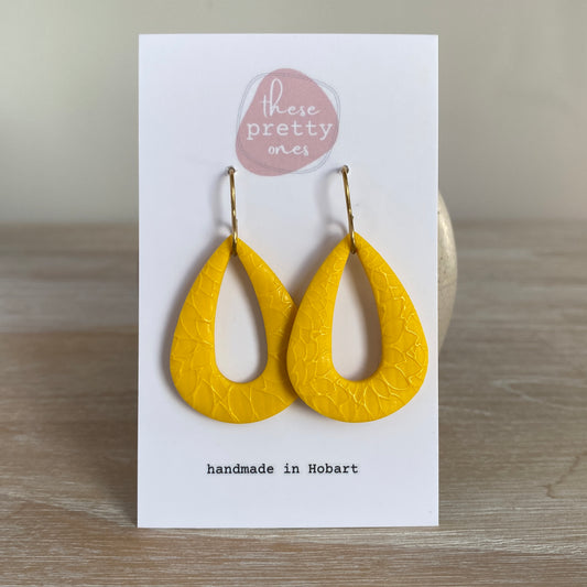 ‘Sunshine’ Midi Dangles: Teardrop Donut