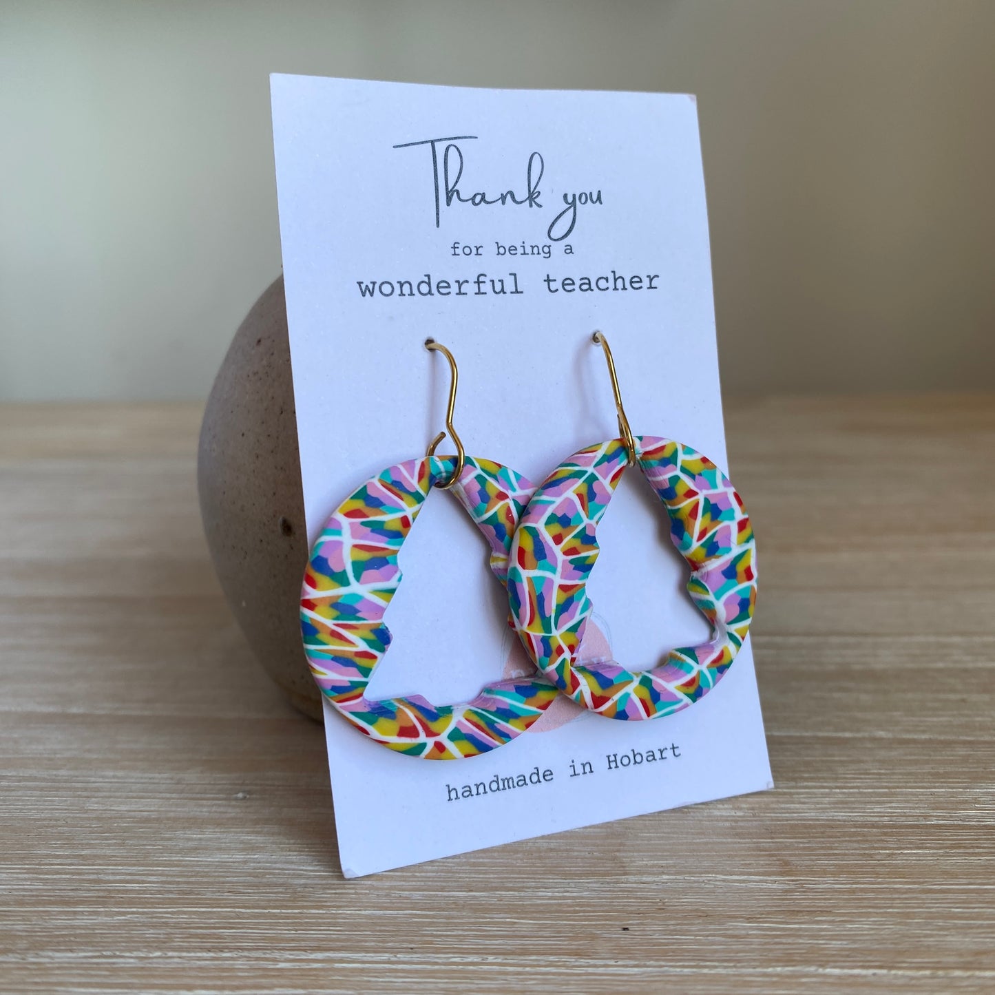 'Rainbows for Christmas' Midi Dangles: Donuts