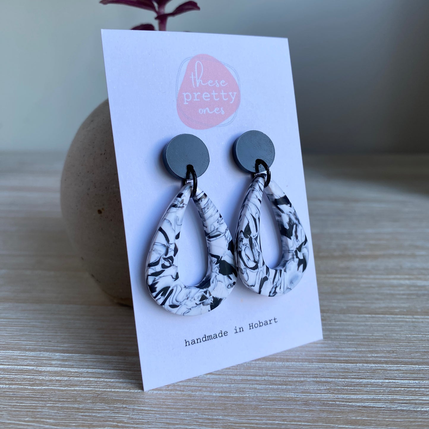'It Don't Matter if You're...' Midi Dangles: Teardrop donuts